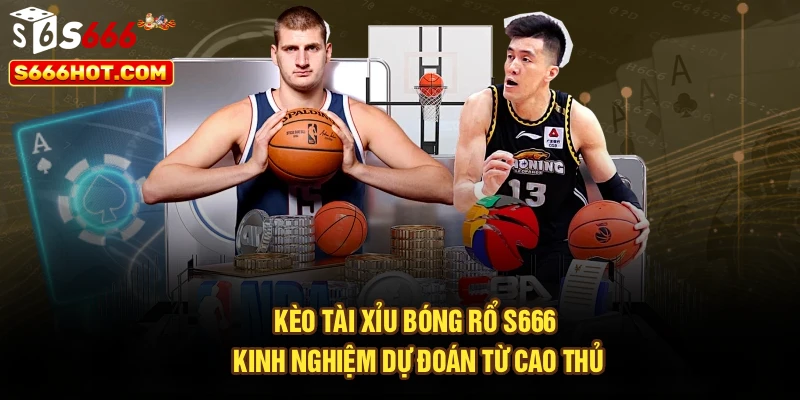 Kèo Tài Xỉu Bóng Rổ S666 – Kinh Nghiệm Dự Đoán Từ Cao Thủ