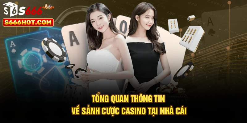 Tổng quan thông tin về sảnh cược casino tại nhà cái